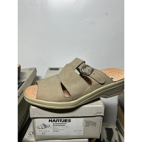 Vintage Hartjes Women's Sandals‎ Stone 81122 - Picture 1 of 4